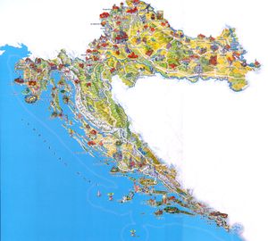 tourist-croatia-map